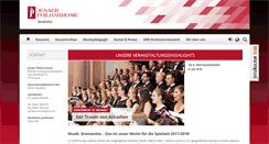 Desktop Screenshot of jenaer-philharmonie.de